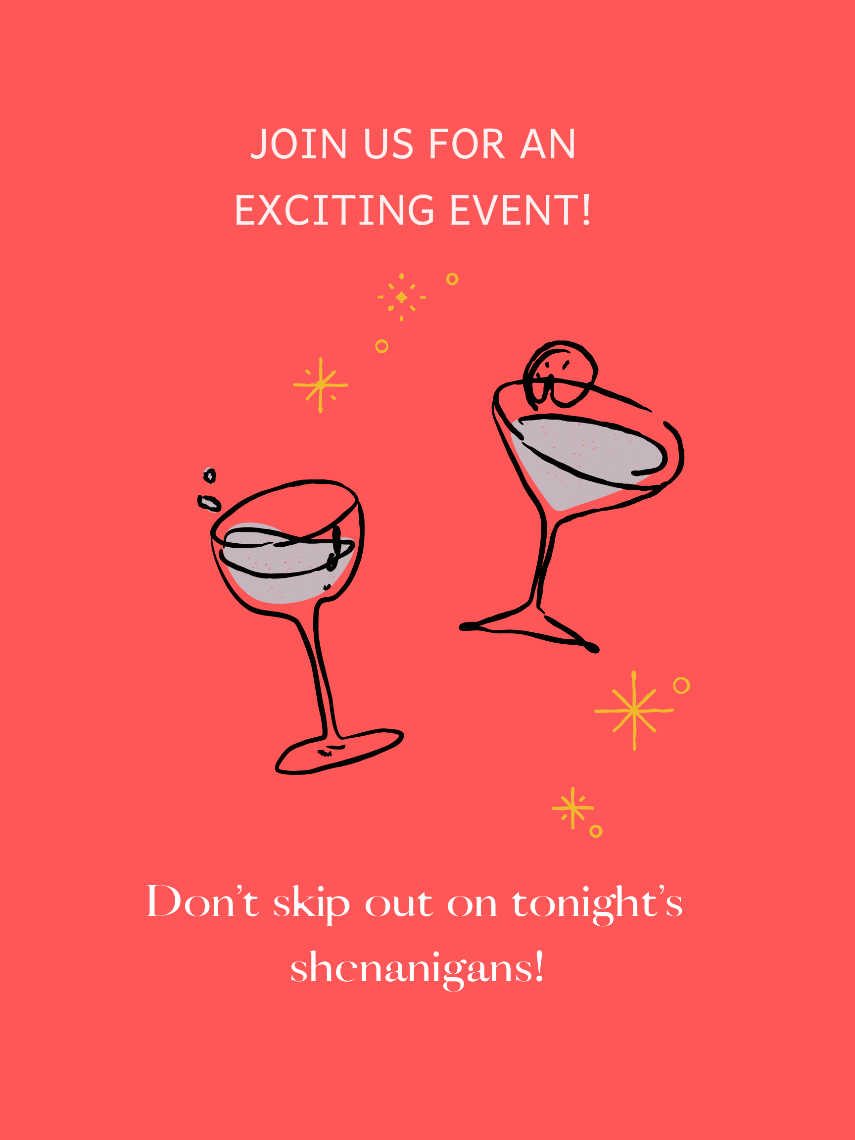 Party Event Flier Digital Poster